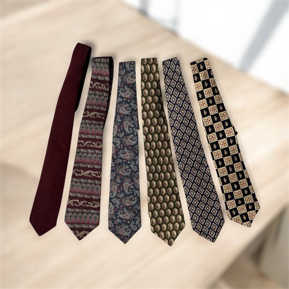 Elegant Men's Tie Set - Multicolor